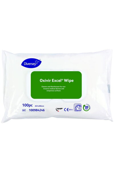 Diversey Servetele dezinfectante suprafete efect Oxivir Excel 100 buc/pach