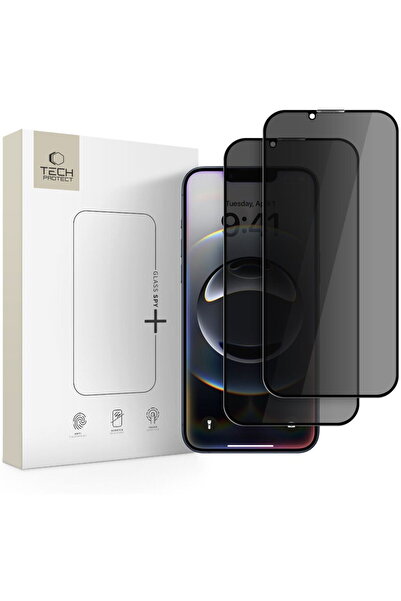 Tech-Protect Folie de protecție confidențialitate, pachet de 2, pentru iPhone...
