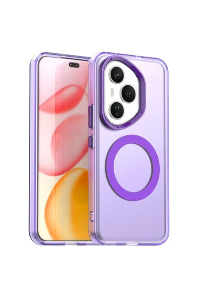 Techsuit Husă pentru Honor 400 Pro - CandyCase MagSafe - Mov