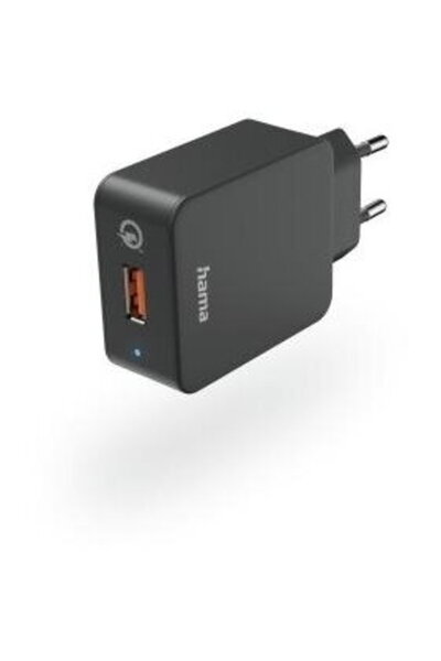 Hama Încărcător rapid, USB-A, 19,5 W, negru