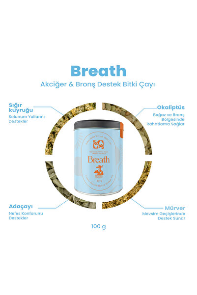 Bostan Baba Rahat Nefes Karışık Bitki Çayı - Breath -100 G