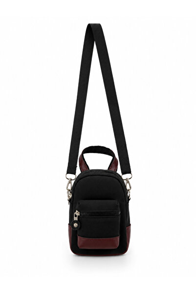 Bersia Unisex Body Bag with Phone Compartment, Waterproof Clinker Fabric, Dai...