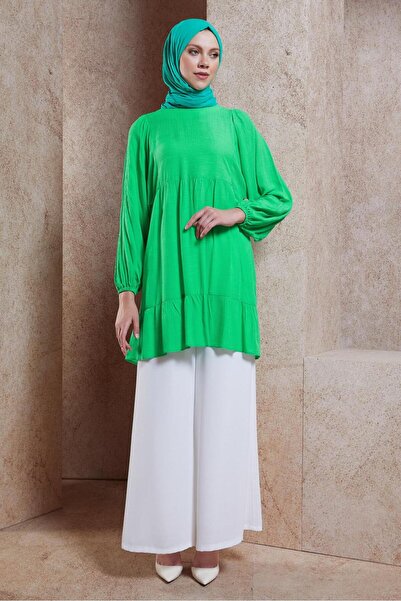 Alvina Volanli Tesettür Tunic 44592