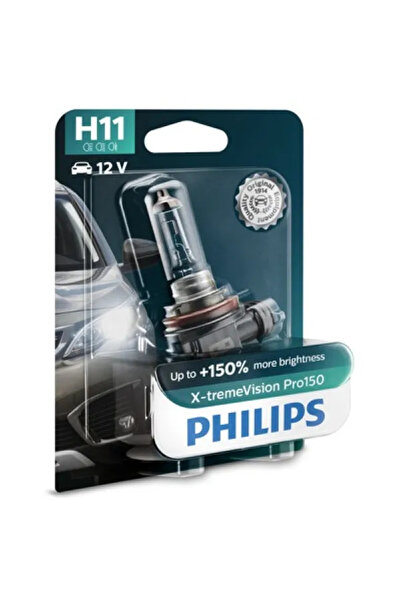 Philips Bec auto cu halogen X-Treme Vision Pro 150 H11 55W 12V