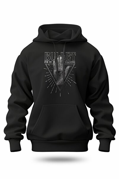 buzagi tasarım ürünleri Bullet for My Valentine Digital Print Hooded Unisex S...
