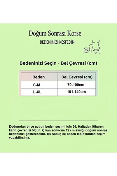 RAJ Siyah Doğum Sonrası Korse Balenli Toparlayıcı Incelmeye Yardımcı Lohusa Korsesi
