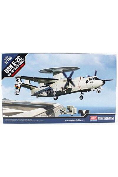 Academy 12623 1/144 Ölçek, USN E-2C VAW-113 (Black Eagles) Hava Radar Uçağı, ...