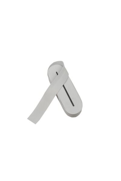 Go İthalat White - 4cm Wide Rubber Strap 10Mt (5343)