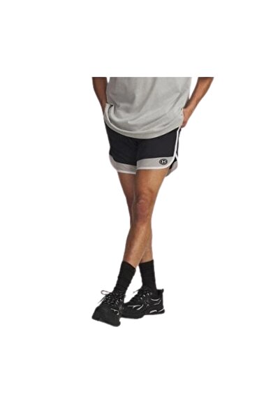Under Armour A6009350-001 Ua Icon Woven Track Shorts Erkek Şort Ve Kapri Siyah