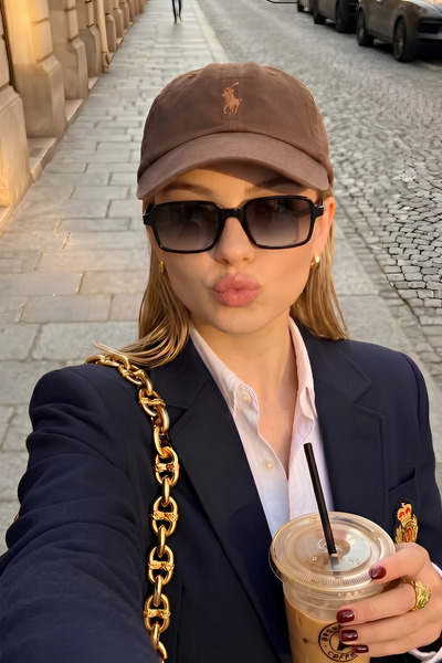 Eyesofia نظارة شمسية للجنسين باللون الأسود من Aller