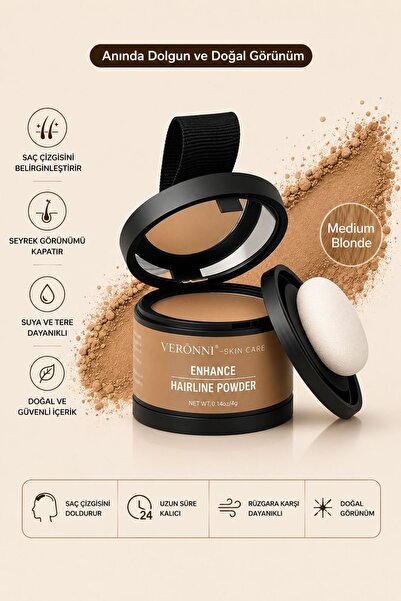 BLUE Skin Care Yeni Nesil Saç Dolgunlaştırıcı Pudra | Seyrek Sakal Saçlar içi...