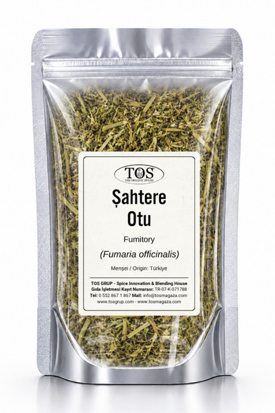 TOS The Organic Spices Şahtere Otu 100 gr (1. KALİTE) Fumaria Officinalis / F...