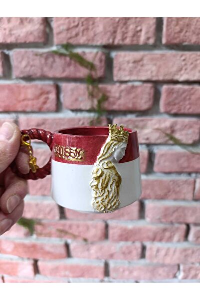 Boni Bon Collection Design El Yapımı 3D KİNG KRAL QUEEN KRALİÇE Figürlü, Yald...