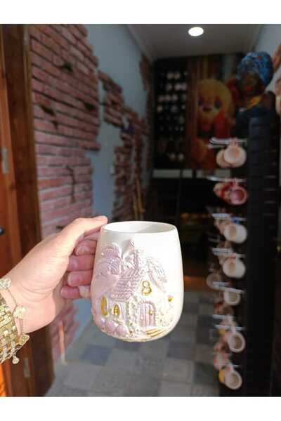 BBL Bonita Bon Luxe Handmade 3D Embossed Ceramic Mug |   Fantastic Fairy Tale...