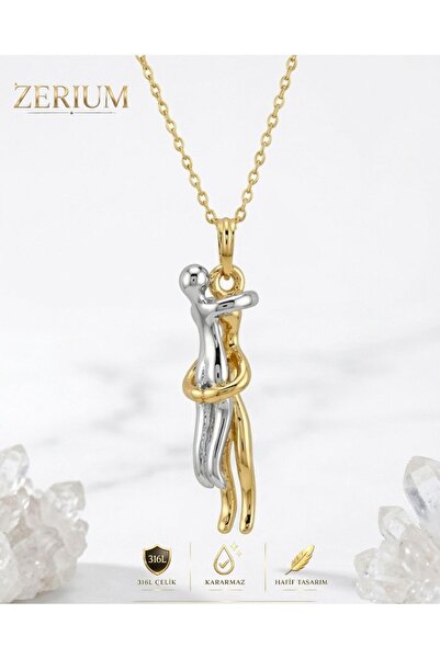 ZERİUM Bound by Love – Love Bound I Women's Steel Necklace 316L