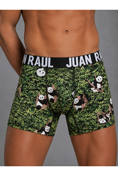 Juan Raul Panda Desenli Boxer - DB158