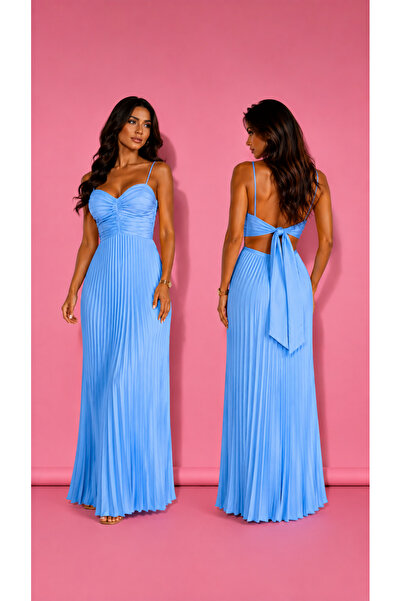 Ethera Rochie Pliseuri cu spatele gol
