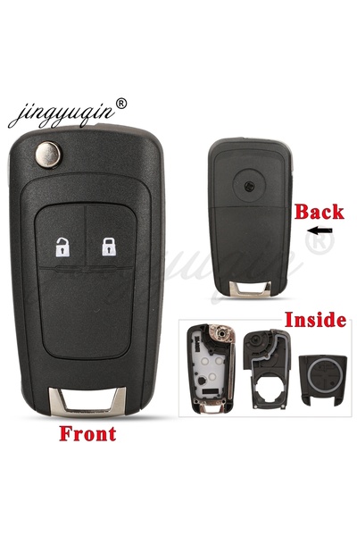 Choice Original Design 2BTN jingyuqin Flip Folding Remote Car Key Shell Case ...