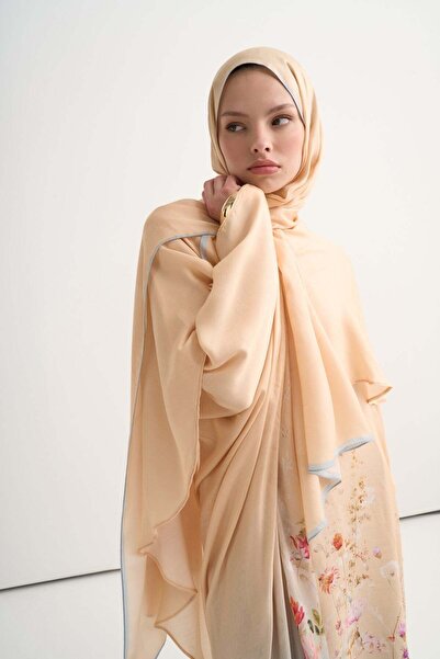 carell Nai İncira Viscose Shawl Sand Beige