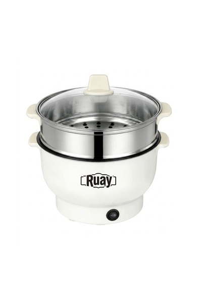 Primo Plus RA85 Multi-Functional Electric Cooking Pot with Stainless Steel St...