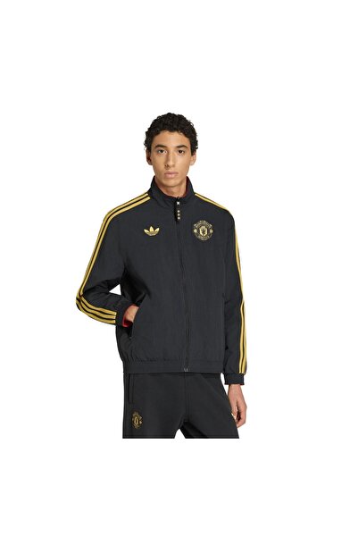 adidas JM5561-E Manchester United Jkt Erkek Ceket Siyah