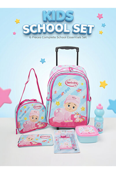 Hello Kitty school backpack with pencil case and lunch bag size 18 inches