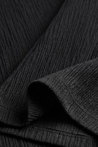 ESLEMCE Bürümcük Fabric Brooch Detail Three Quarter Sleeve Top and Bottom Pants Set