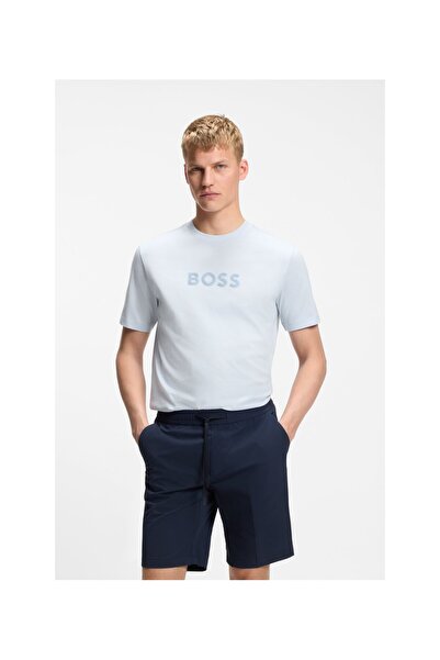 BOSS Logolu Pamuk Tişört