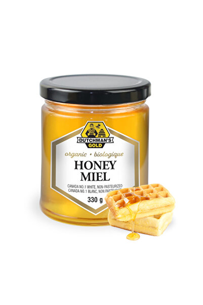Dutchman's Gold Organic Liquid Honey 330g – Pure, 100% Natural, No Additives,...