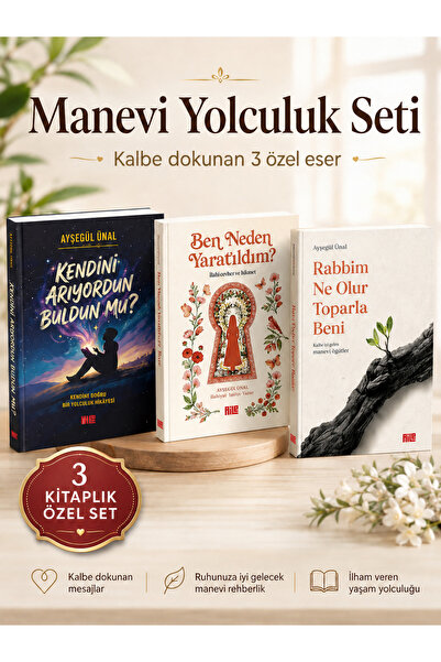 Aile Yayınları 3 Kitap / Manevi Yolculuk Seti - Kendini Arıyordun Buldun mu? ...