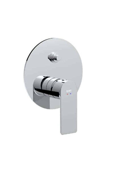 BOET Baterie de duș monocomandă încastrată INOA CROM cu 2 ieșiri