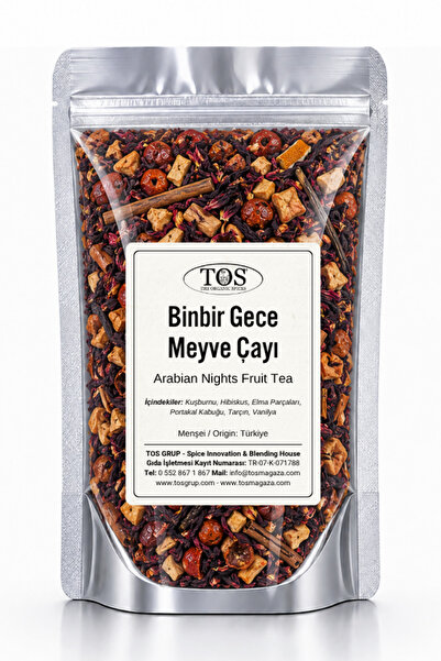 TOS The Organic Spices Binbir Gece Meyve Çayı 100 gr (1. Kalite) Thousand and...
