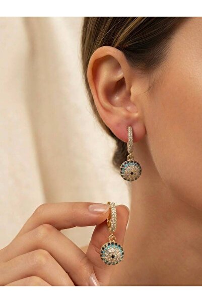 XUPING JEWELRY Xupıng Nazar Boncuklu Küpe