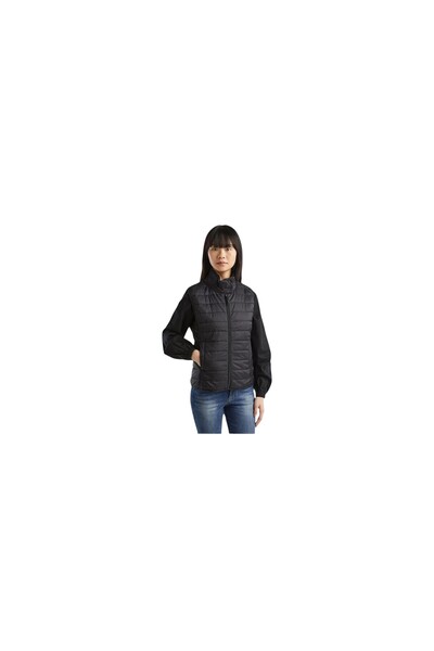 Benetton Vestă cu mânecă scurtă pentru femei - Negru