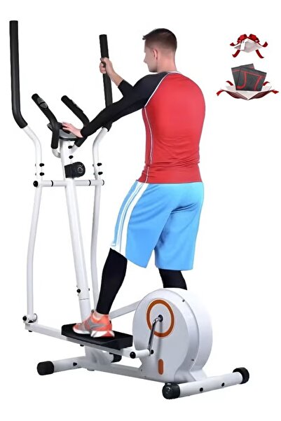 Fitness World دراجة تمارين رياضية بشاشة رقمية مع مقاومة مغناطيسية قابلة للتعد...