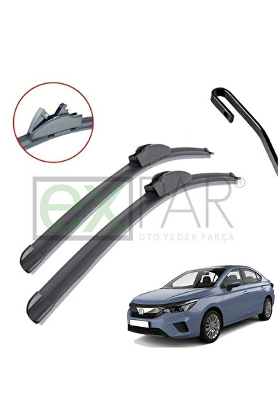EXPAR OTO HONDA CİTY ÖN CAM SİLECEK SÜPÜRGSİ TAKIMI 2021 - 2024 MODEL SAĞ SOL...