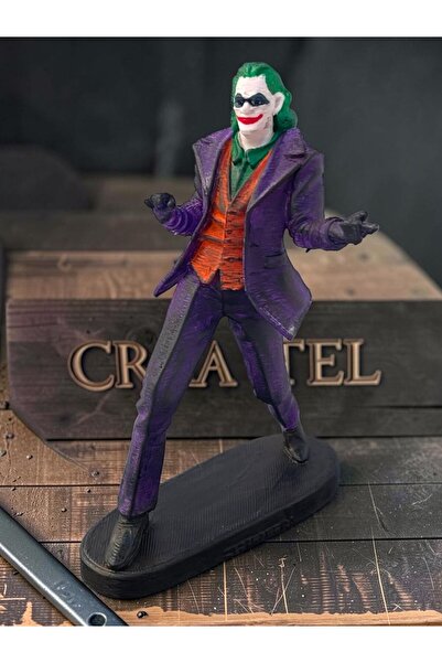 CRAFTEL Joker Figür Koleksiyonluk Hediyelik Ürünler Masa Üstü Dekoratif Biblo...