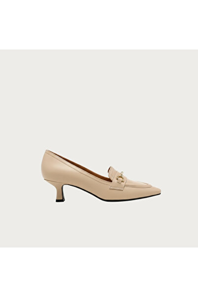 Frau Kadın / Kız Topuklu/ Stiletto 64n0 Frau Nappa Alpaca(beige)