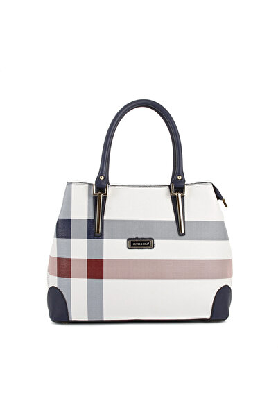 Silver Polo Women / Girls Shoulder Bag 667-9629 M3 White-Matte Lacquer