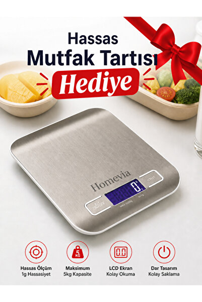 Philips Akıllı Cilt Tonu Sensörlü Kablolu ve Kablosuz + Homevia Tartı