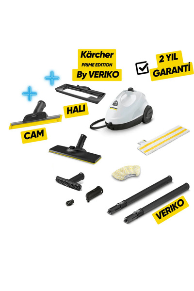 Karcher SC 2 Easyfix Prime Buharlı Temizlik Makinesi by VERIKO Edition, Cam, ...