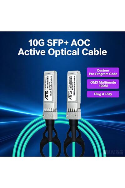 Choice1 1m OM3 10G SFP+ to SFP+ AOC Active Optical Cable OM3 Multimode 1m 2m ...