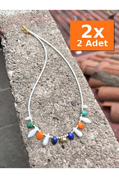Bozhi Necklace Glass Beads Luminous Style