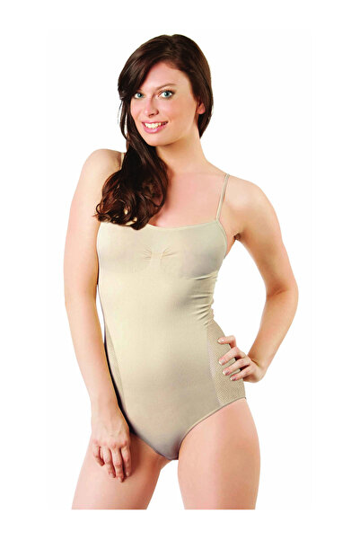 Elite Life 876 K-14 Women's Thin Strap Corset Slip Bodysuit