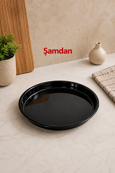 Şamdan Yuvarlak Fırın Tepsisi 39 cm