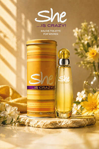 She Is Crazy Edt 50 ml Kadın Parfümü 8690973040428