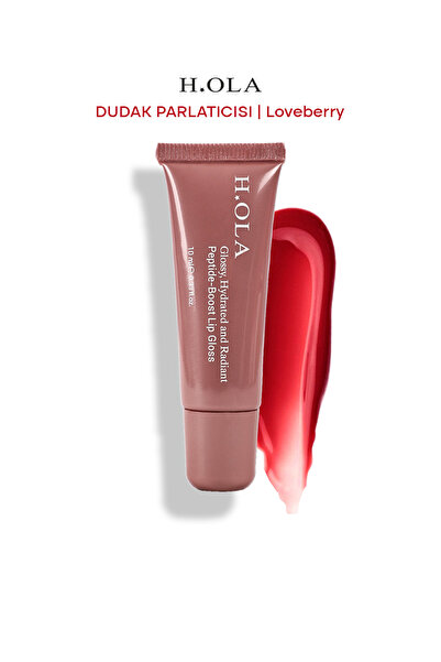 h.OLA Lip Gloss | Dudak Parlatıcısı | Kalıcı, Yüksek Pigmentli | Peptide-boos...