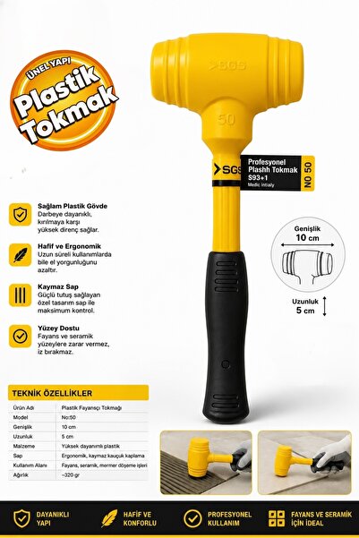 SGS Plastik Fayansçı Tokmağı No:50