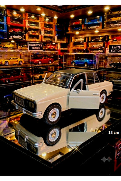 OYUNCAKSAHİLİ Anadol SL 1980 Nostalji Model Metal Araba Kapı Açılır ışıklı Se...