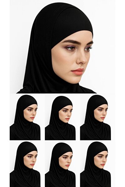 ALDAIYR 7 Hijab-uri, 2 piese, țesătură sendy